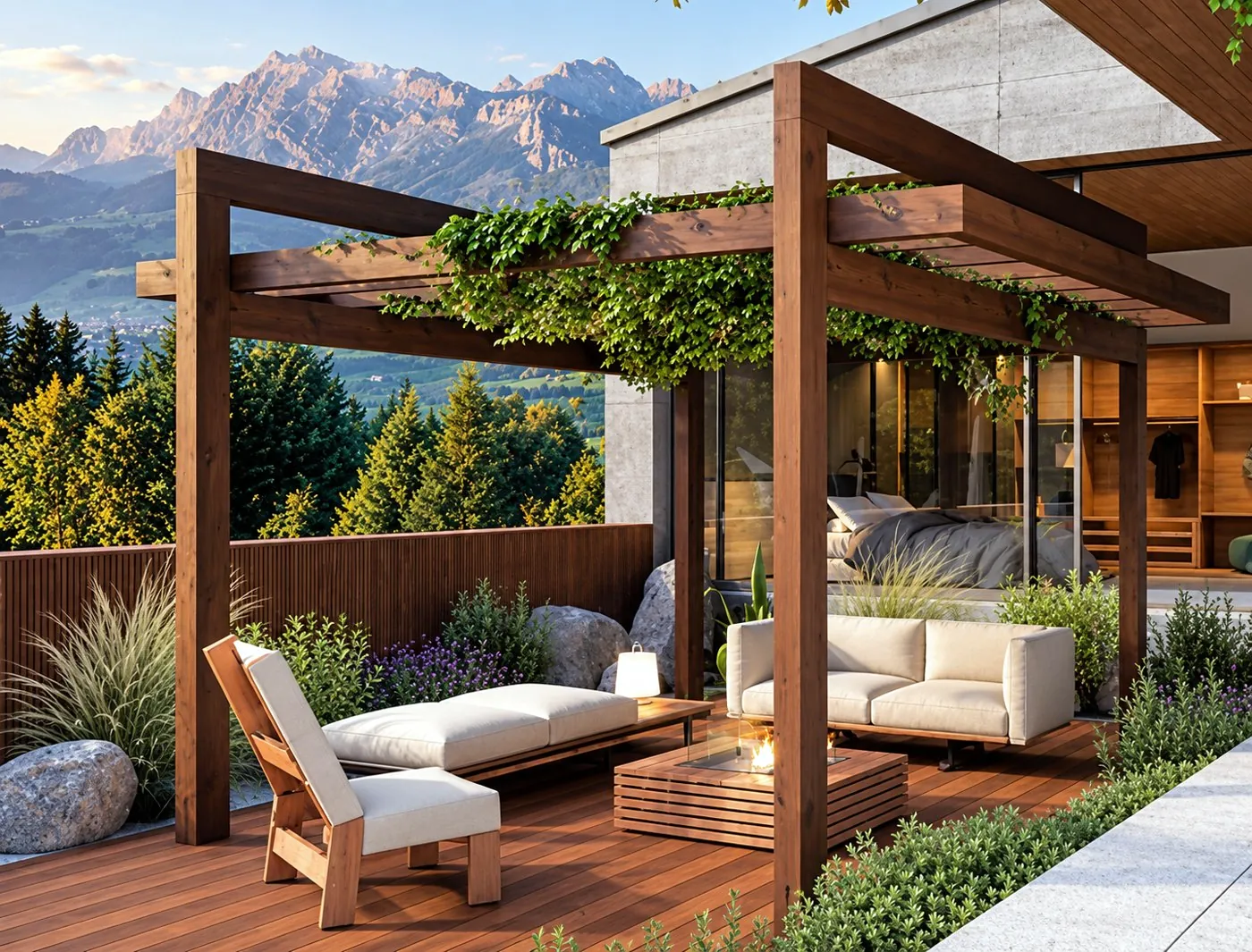 Pérgola en kit modelo Berna